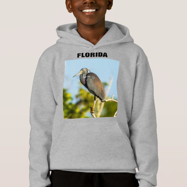 Bird Parfait Floride Enfants Sweat - shirt à capuc (Devant)