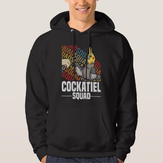 Bird Parrot Cockatiel  1 Hoodie (Front)