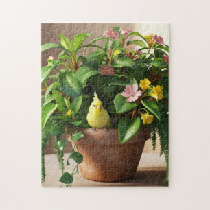 Bird Perch Jigsaw Puzzle