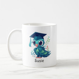 Bird Personalized Kindergarten Graduate Coffee Mug