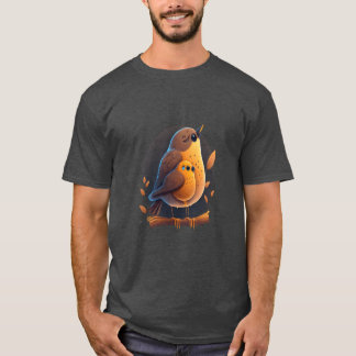 Bird Pet Owner Bird Mom Hugging A Child Bird frien T-Shirt