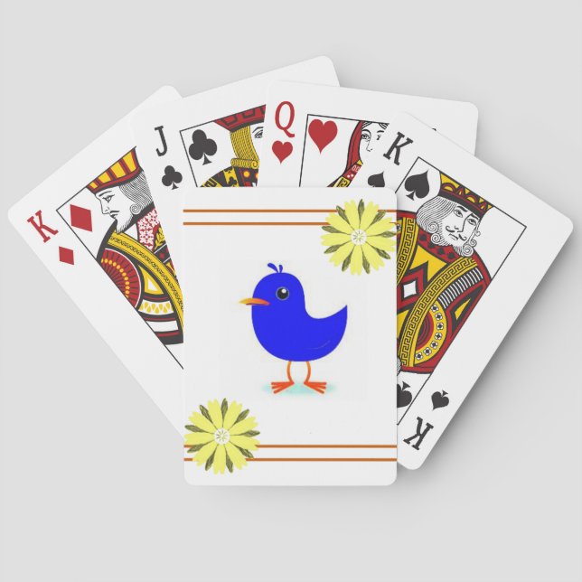 Bird Playing Card Deck (Back)