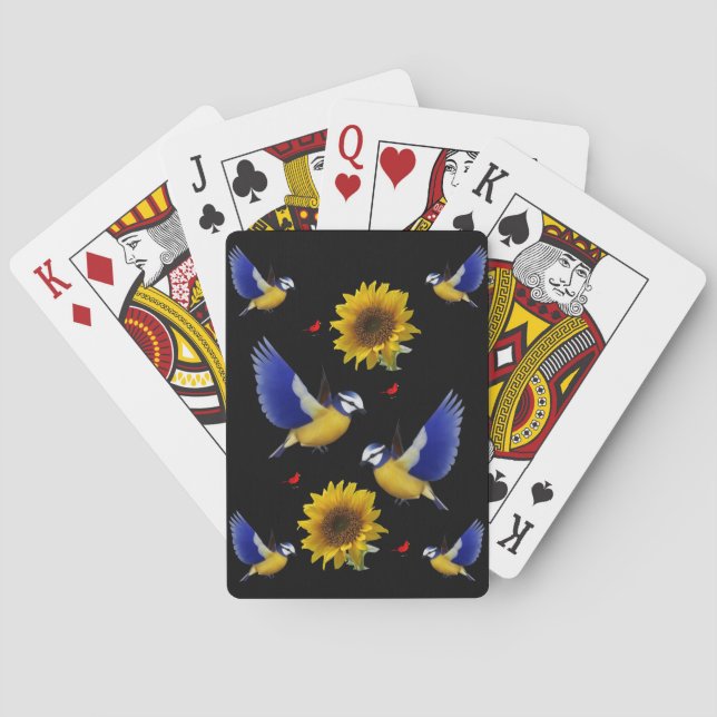 Bird Playing Card Deck (Back)