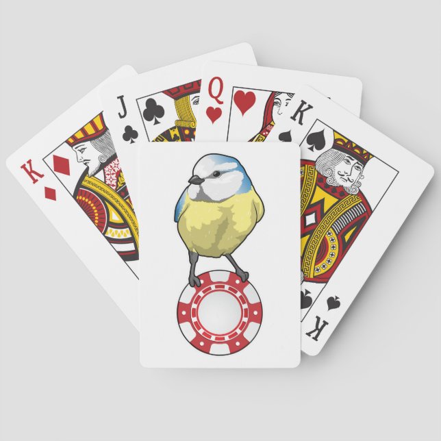 Bird Poker Poker chips Playing Cards (Back)