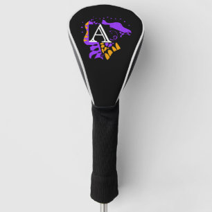 Bird’s Nest - Personalized Initial Letter A Golf Head Cover