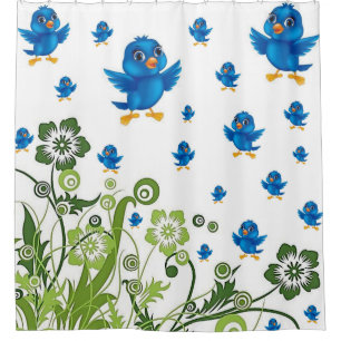 Bird Shower Curtain