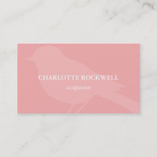 Bird Silhouette Business Card