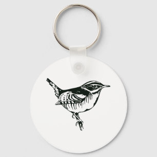 Bird Silhouette Keychain