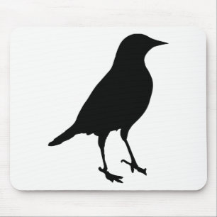 Bird Silhouette Mouse Pad