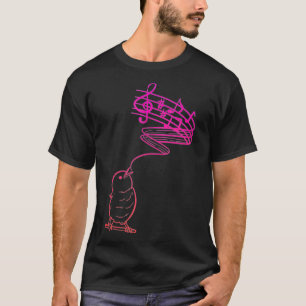 Bird Singing Nature Lover or Singer T-Shirt