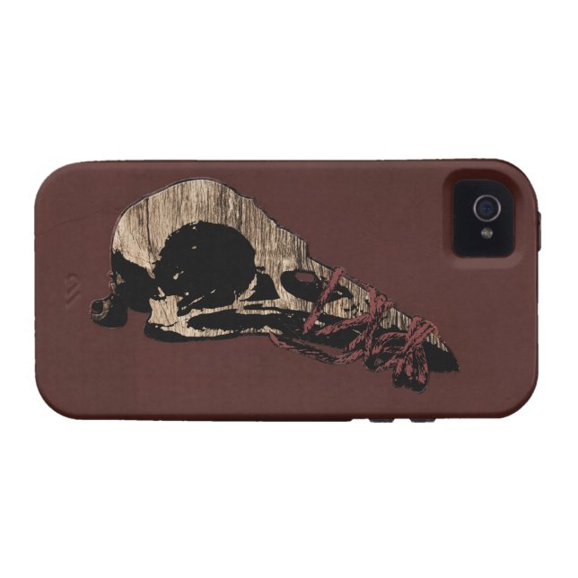 Bird Skull Case-Mate iPhone Case (Back Horizontal)