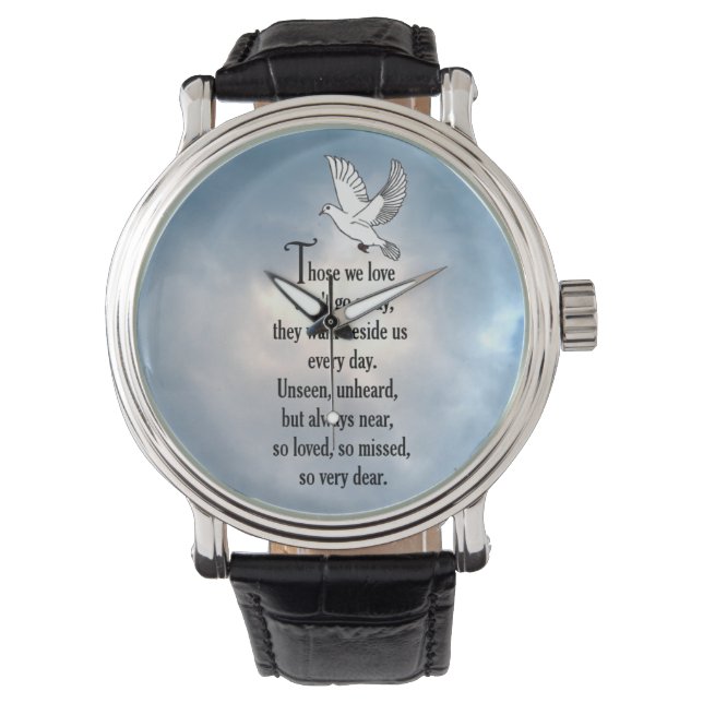 Bird "So Loved" Poem Watch (Front)