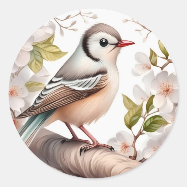 bird sticker (Front)