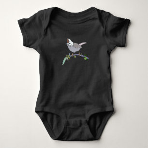 Bird - Taiwan Yuhina Baby Bodysuit