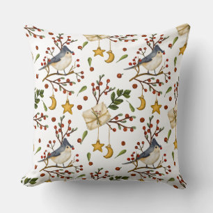 Bird Themed Custom Photo Pillow