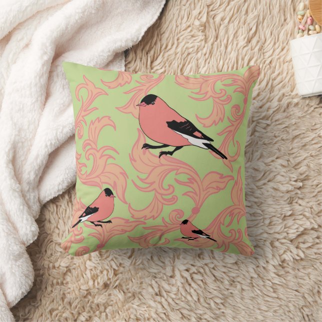 bird throw pillow (Blanket)