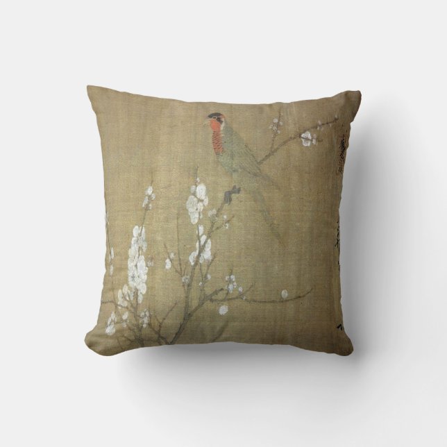 Bird Throw Pillow (Front)