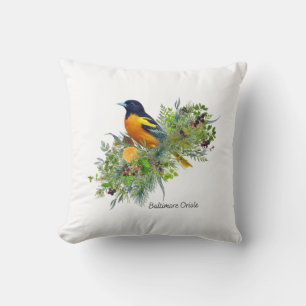 Bird Throw Pillow