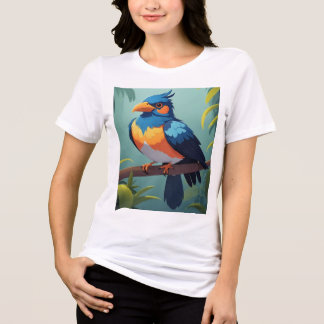 bird uk tshirt416z Tri-Blend shirt
