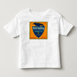 Bird Valley Apple Crate LabelWatsonville, CA Toddler T-shirt