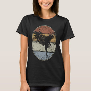 Bird Vintage Ornithologist Watching Birds Retro T-Shirt