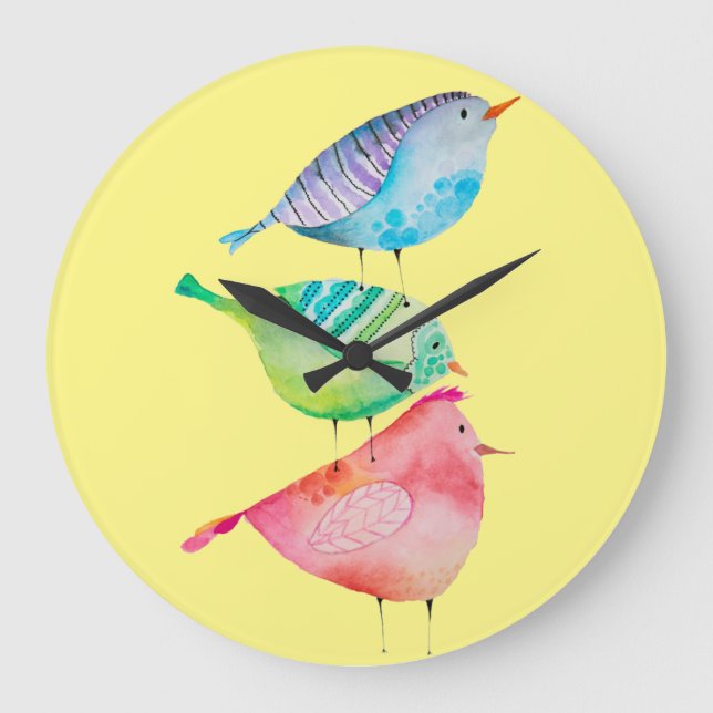 Bird Wall Clock (Front)