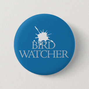 Bird Watcher 2 Inch Round Button