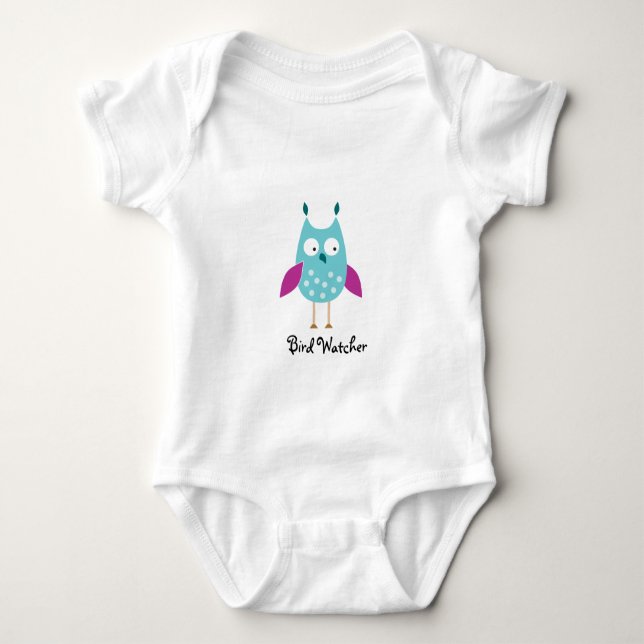 Bird Watcher Infant Creeper (Front)
