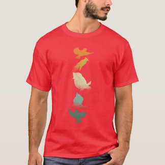 Bird Watching Birder Ornithologist Bird Lover retr T-Shirt