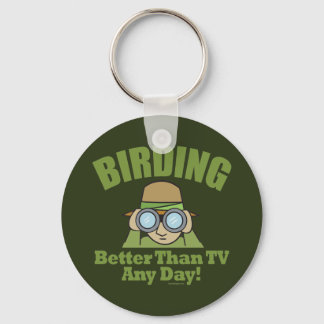 Bird Watching, Birding Keychain