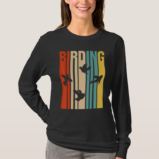 Bird Watching Birding Twitcher Bird  Birding T-Shirt (Front)