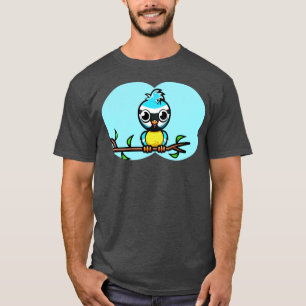 Bird Watching Blue it Bird Nerd T-Shirt