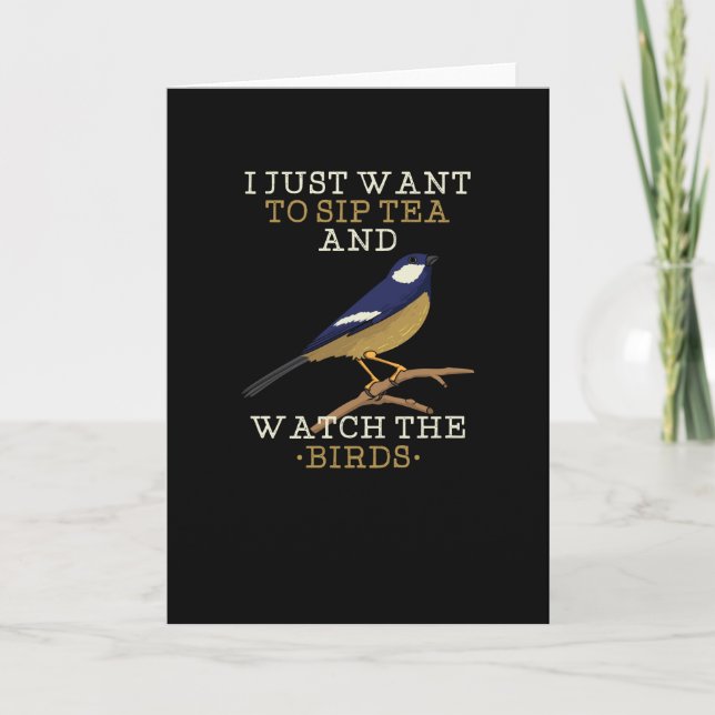 Bird Watching Card (Front)