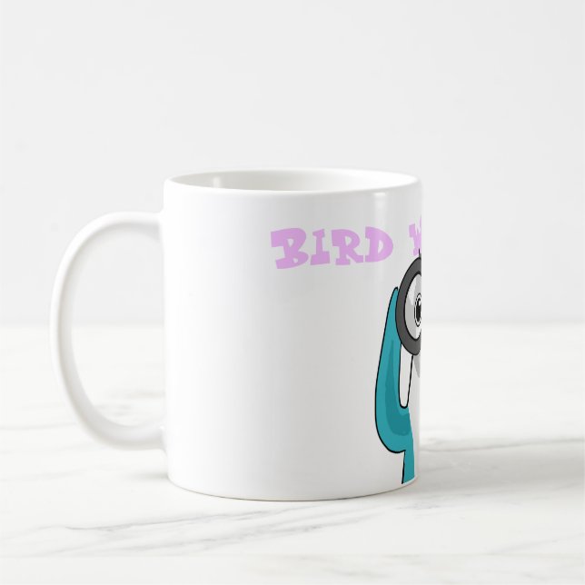 Bird Watching Coffee Mug (Left)