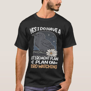 Bird Watching Cute Bird Lover friend funny boy T-Shirt