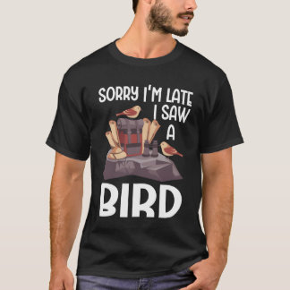 Bird Watching Cute Bird Lover friends family T-Shirt