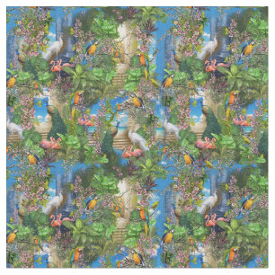 Bird Watching Paradise Fabric