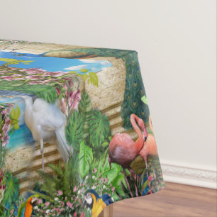 Bird Watching Paradise Tablecloth