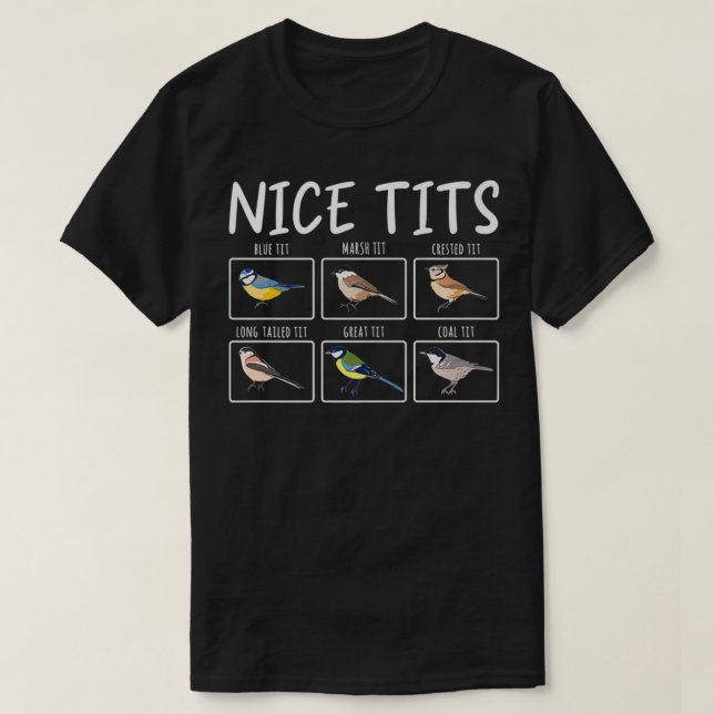 Bird Wildlife Birdwatcher Birding Birdwatching Orn T-Shirt (Design Front)