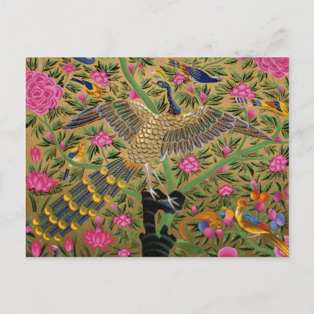 Bird with a Hundred Eyes Postcard (Front)
