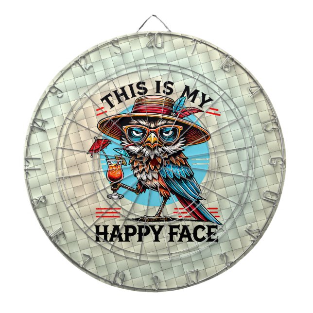 Bird with a Twist Dartboard (Front)