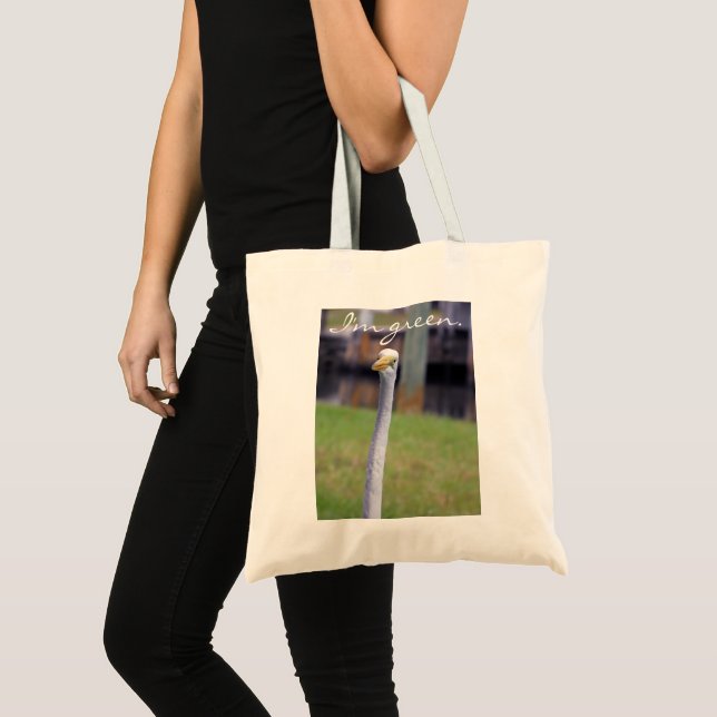 Bird with Long Neck Tote Bag (Front (Product))