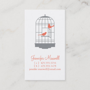 Birdcage Calling Card