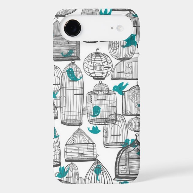 Birdcage iPhone 4 Case (Back)