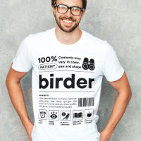 Birder Funny Birdwatching Ornithologist Modern
