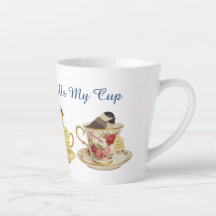 Birder teacup design Birdwatching Fills my