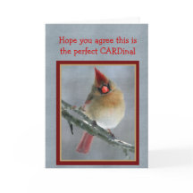 Birder Valentine's Day Card