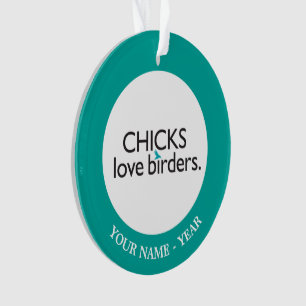 Birders d'amour de poussins