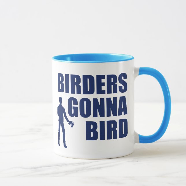 Birders Gonna Bird Mug (Right)