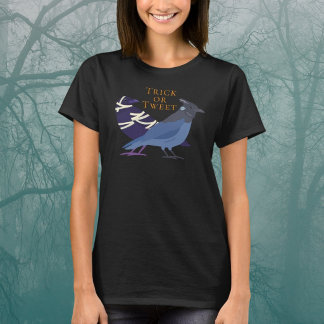 Birders Halloween Trick or Tweet  T-Shirt